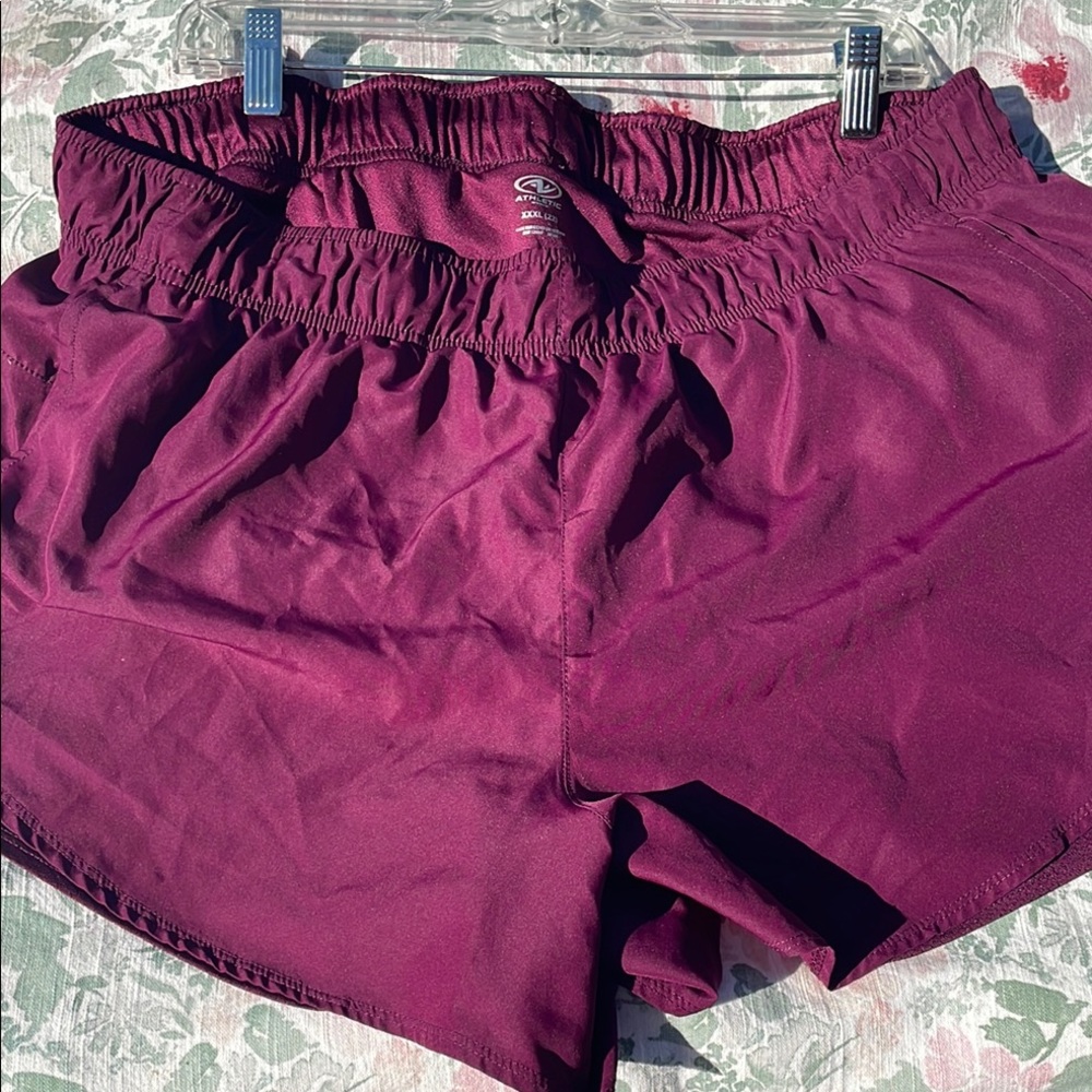 Women's Purple Athletic Shorts